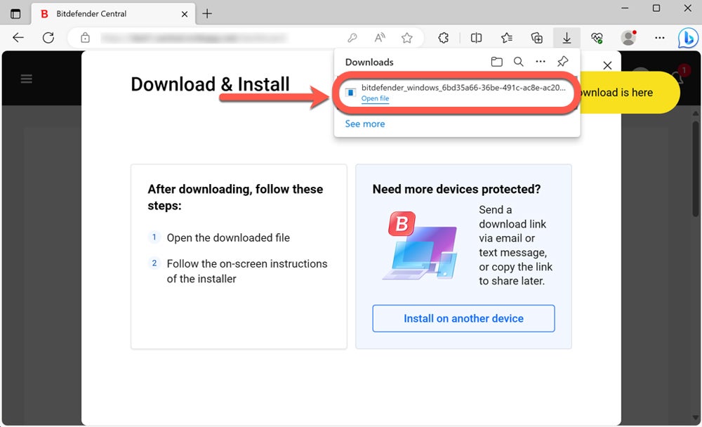 Bitdefender implementation.